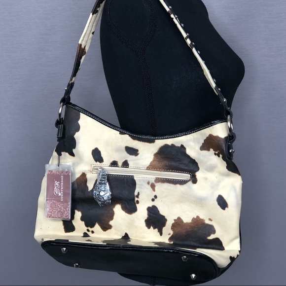 NWT Country Road CT Series Cowprint/Cross Purse. - Picture 4 of 7